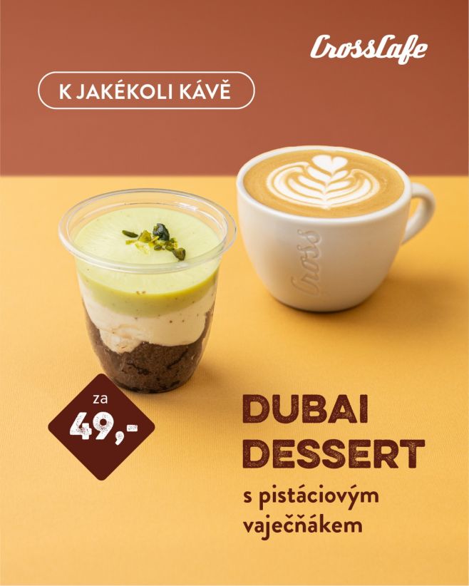 🍨✨ Oslaď si den s naší pistáciovou limitkou! 🍨 Máme pro tebe malou radost k jakékoliv kávě — naši novinku Dubai Dessert!...
